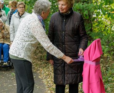 Feestelijke opening beweegroute bij Amaliazorg Catharinenberg